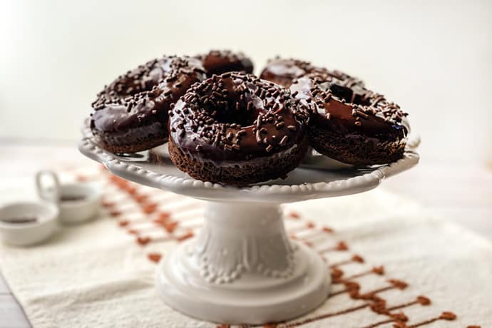 Double-Chocolate Doughnut