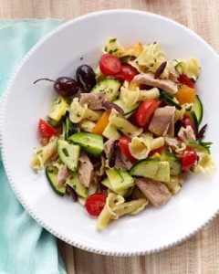 Rustic Pasta Toss with Tuna and Tomatoes